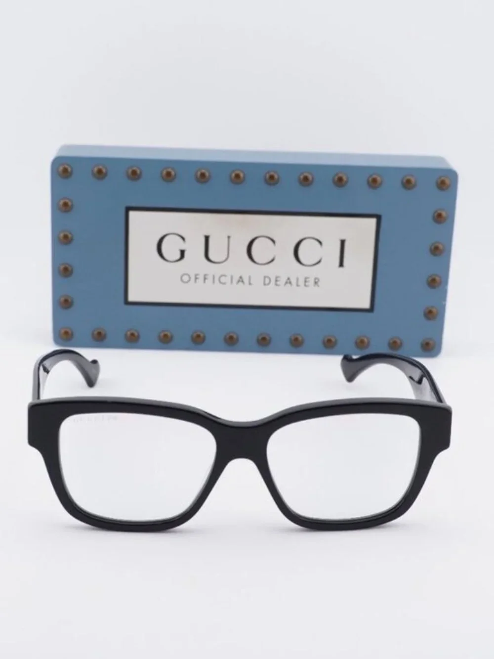 Gucci GG1428S 001 Unisex Square Sunglasses - Black / Photochromic